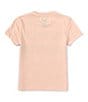 Color:Pale - Image 2 - Levi's® Little Boys 4-7 Short Sleeve Seaside Palms Graphic T-Shirt