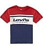 Levi's Little Boys Short Sleeve Downtown Colorblock Ringer Tee - Image 2