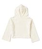 Color:Antique - Image 2 - Levi's® Little Girls 4-6X Long Bell Sleeve Hoodie