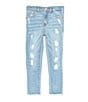 Color:Roger That - Image 1 - Levi's® Little Girls 2T-6X 720 Distressed High-Rise Super-Skinny Jeans