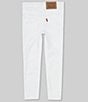 Color:White - Image 2 - Levi's® Little Girls 2T-6X 720 High Rise Skinny Jeans