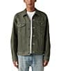 Levi's Levi's® Long Sleeve Denim Trucker Jacket, Color:Green - Image 1