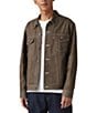 Levi's Levi's® Long Sleeve Denim Trucker Jacket, Color:Dark Brown - Image 1