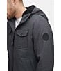 Levi's Levi's® Soft Shell Sherpa Lined Zip Front Jacket, Color:Graphite - Image 5
