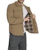Levi's® Long Sleeve Western Cotton Shirt Jacket - Image 4