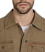 Levi's® Long Sleeve Western Cotton Shirt Jacket - Image 5