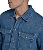 Levi's® Long Sleeve Western Cotton Shirt Jacket - Image 5