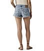 Levi's® Low-Rise Frayed Hem Denim Shorts - Image 2
