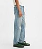 Color:Medium Indigo Destructed - Image 3 - Levi's® Men's 550 '92 Relaxed Tapered Jeans