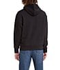 Color:Caviar Black - Image 2 - Levi's® Men's Relaxed Fit Poster Logo Graphic Hoodie