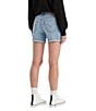 Color:Polar Seas - Image 2 - Levi's® Mid Rise Rolled Cuff Shorts