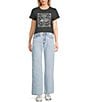 Levi's Levi's® Middy Loose Fit Bootcut Jeans, Color:Abraided Art - Image 3