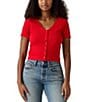 Levi's Levi's® Muse Short Sleeve T-Shirt, Color:True Red - Image 1