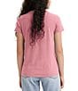 Color:Pink - Image 2 - Levi's® Perfect Batwing Floral Print Logo Graphic T-Shirt