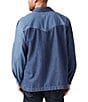 Levi's Levi's® Pieced Color Block Long Sleeve Utility Denim Shirt, Color:Shady Lane - Image 2