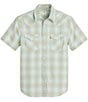 Levi's® Plaid Short Sleeve Western Shirt - Image 3