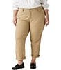 Levi's Plus Size Boyfriend Khaki Mid-Rise Jeans