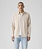 Levi's Levi's® Pocketed Long Sleeve Plaid Woven Shirt, Color:White - Image 3