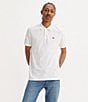 Color:White - Image 3 - Levi's® Regular Fit Short Sleeve Housemark Polo Shirt