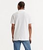 Color:White - Image 4 - Levi's® Regular Fit Short Sleeve Housemark Polo Shirt