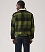 Levi's® Relaxed Fit Plaid/Faux-Sherpa Long Sleeve Trucker Jacket - Image 4