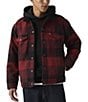 Levi's® Relaxed Fit Plaid/Faux-Sherpa Long Sleeve Trucker Jacket - Image 1