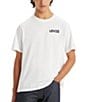 Color:White - Image 1 - Levi's® Relaxed-Fit Short Sleeve Solid Stairstep Logo Graphic T-Shirt