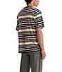 Color:River Bank Stripe - Image 2 - Levi's® Relaxed-Fit Short Sleeve Striped T-Shirt