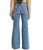 Color:Ringing Bells - Image 2 - Levi's® Ribcage High Rise Distressed Flare Jeans