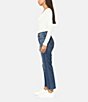 Levi's Levi's® Ribcage High Rise Ribcage Straight Ankle Jeans, Color:Elevated Taste - Image 5