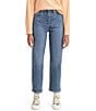 Color:Summer Slide - Image 1 - Levi's® Ribcage High Rise Straight Ankle Jeans
