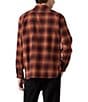 Levi's Levi's® Scottie Long-Sleeve Plaid Worker Overshirt, Color:Russet - Image 2