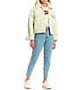 Color:Meadow Mist - Image 3 - Sherpa Baby Baggy Jacket