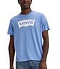 Color:Blue Yonder - Image 1 - Levi's® Short Sleeve Classic Batwing Graphic T-Shirt