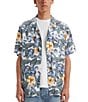 Color:Tropical Print - Image 1 - Levi's® Short Sleeve Woven Rayon Tropical Print Shirt