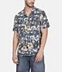 Color:Tropical Print - Image 3 - Levi's® Short Sleeve Woven Rayon Tropical Print Shirt