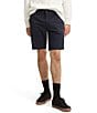 Color:Baltic Navy - Image 1 - Levi's® Standard Taper Flat-Front 9#double; Inseam Chino Shorts