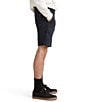 Color:Baltic Navy - Image 3 - Levi's® Standard Taper Flat-Front 9#double; Inseam Chino Shorts