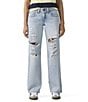 Levi's® Super Low Rise Loose Fit Distressed Jeans - Image 1