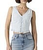 Levi's® Teagan Eyelet Embroidered Sleeveless Blouse - Image 3