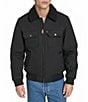 Levi's Levi's® Utility Bomber Sherpa Collar Jacket, Color:Black - Image 1