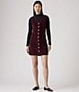 Levi's Levi's® Vianna Sleeveless Corduroy Dress, Color:Merlot - Image 3