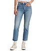 Levi's Levi's® Wedgie High Rise Straight Leg Cropped Jeans, Color:Calling All Blues - Image 1