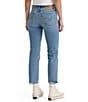 Levi's Levi's® Wedgie High Rise Straight Leg Cropped Jeans, Color:Calling All Blues - Image 2