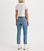 Levi's Levi's® Wedgie High Rise Straight Leg Cropped Jeans, Color:Calling All Blues - Image 4