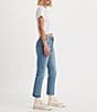 Levi's Levi's® Wedgie High Rise Straight Leg Cropped Jeans, Color:Calling All Blues - Image 5