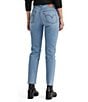 Color:Night Sight - Image 2 - Levi's® Wedgie High Rise Straight Leg Destructed Jeans