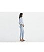 Levi's Levi's® Wedgie High Rise Straight Leg Distressed Jeans, Color:Struck By Lightning - Image 5