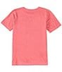 Color:Faded Red - Image 2 - Big Girls 7-14 Short-Sleeve Shine On Penguins Graphic T-Shirt