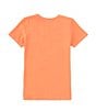 Color:Mango Orange - Image 2 - Little Boys 2T-4T Short Sleeve I'll Be Watching You T-Shirt